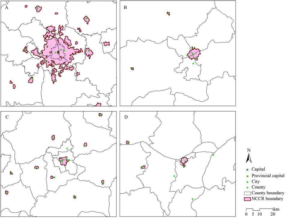 Boundaries and Blocks in Redefined Cities of China 2011 & 2016