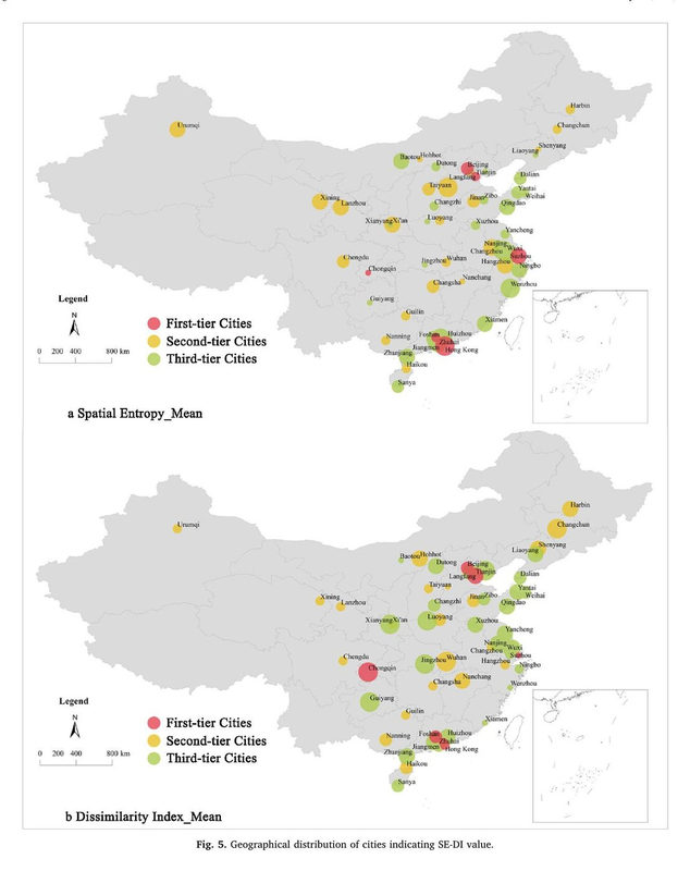Rediscovering Chinese cities through the lens of land-use patterns