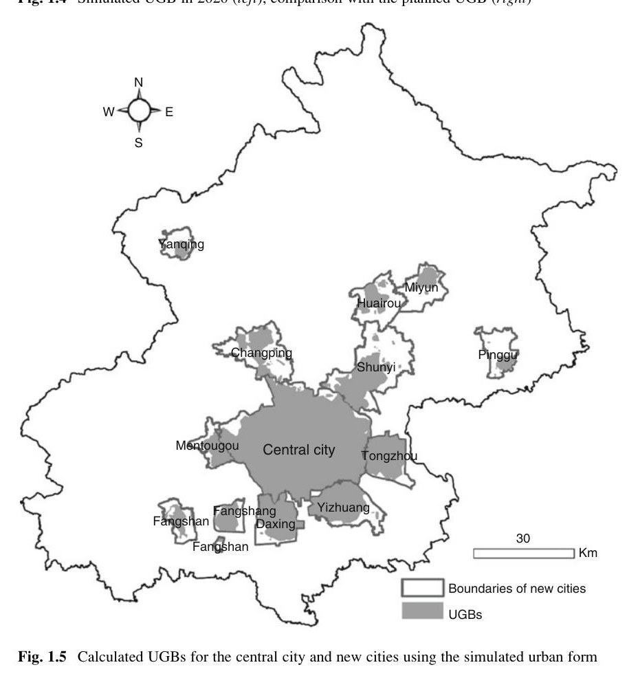 A Challenge to Configure Form Scenarios for Urban Growth Simulations Reflecting the Institutional Implications of Land-Use Policy