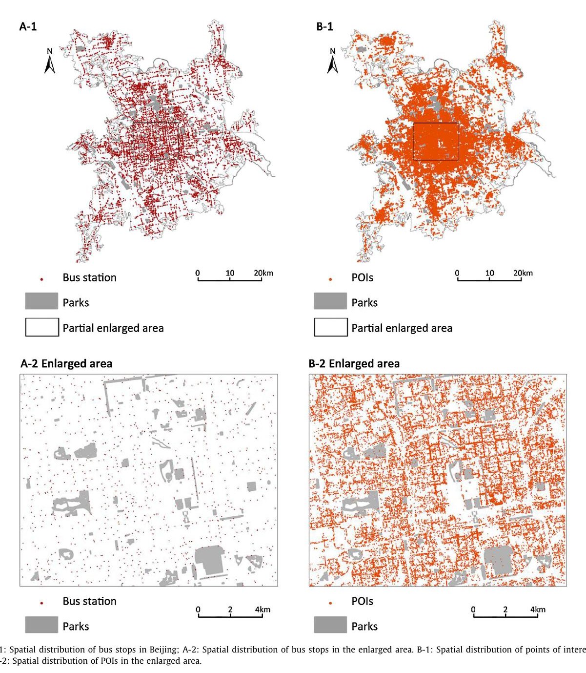 Deciphering the recreational use of urban parks: Experiments using multi-source big data for all Chinese cities