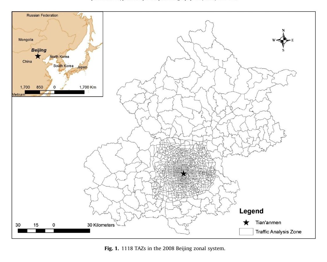 Commuting efficiency in the Beijing metropolitan area: an exploration combining smartcard and travel survey data