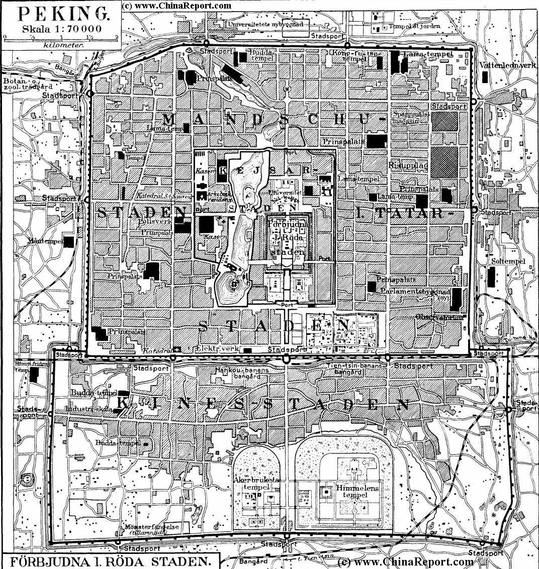Beijing historical maps