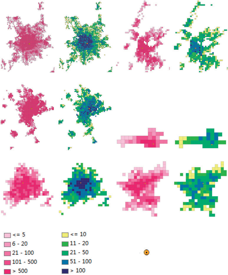 Grid‑Level and National‑Wide Urban Vitality and Their Impacting Factors in China