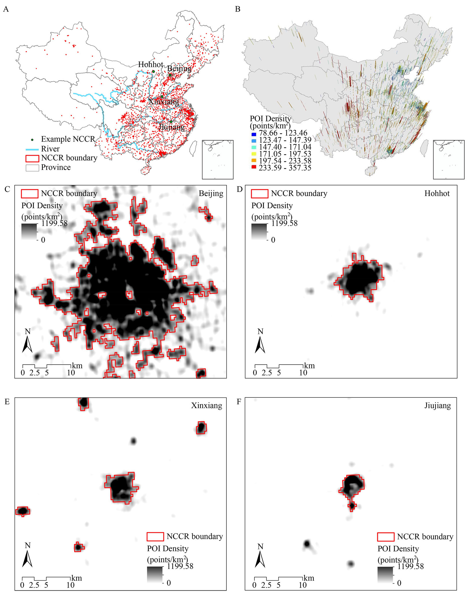 Boundaries and Blocks in Redefined Cities of China 2011 & 2016