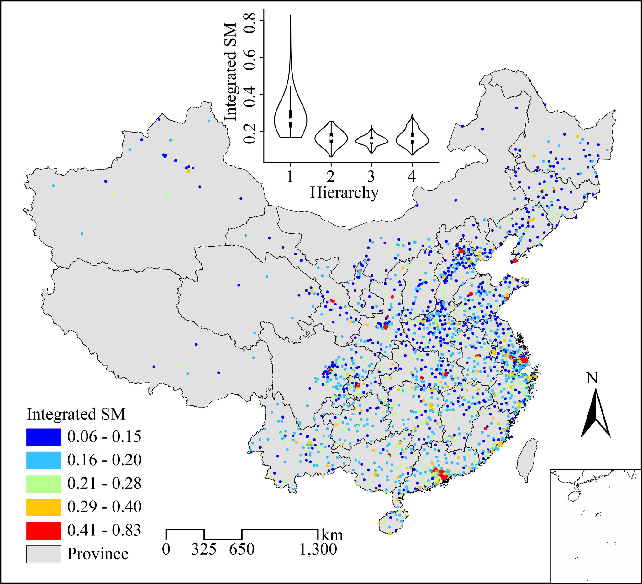 Boundaries and Blocks in Redefined Cities of China 2011 & 2016