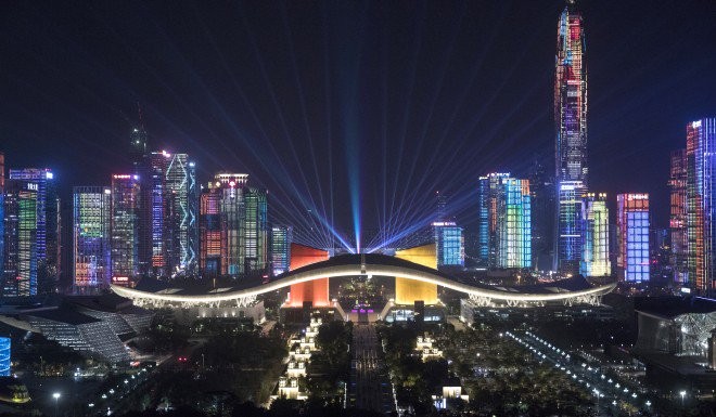 Night city view reproduced in the Inkstone Index report